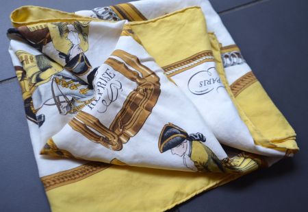 Seidenschal  Hermès Reprise foulard en soie