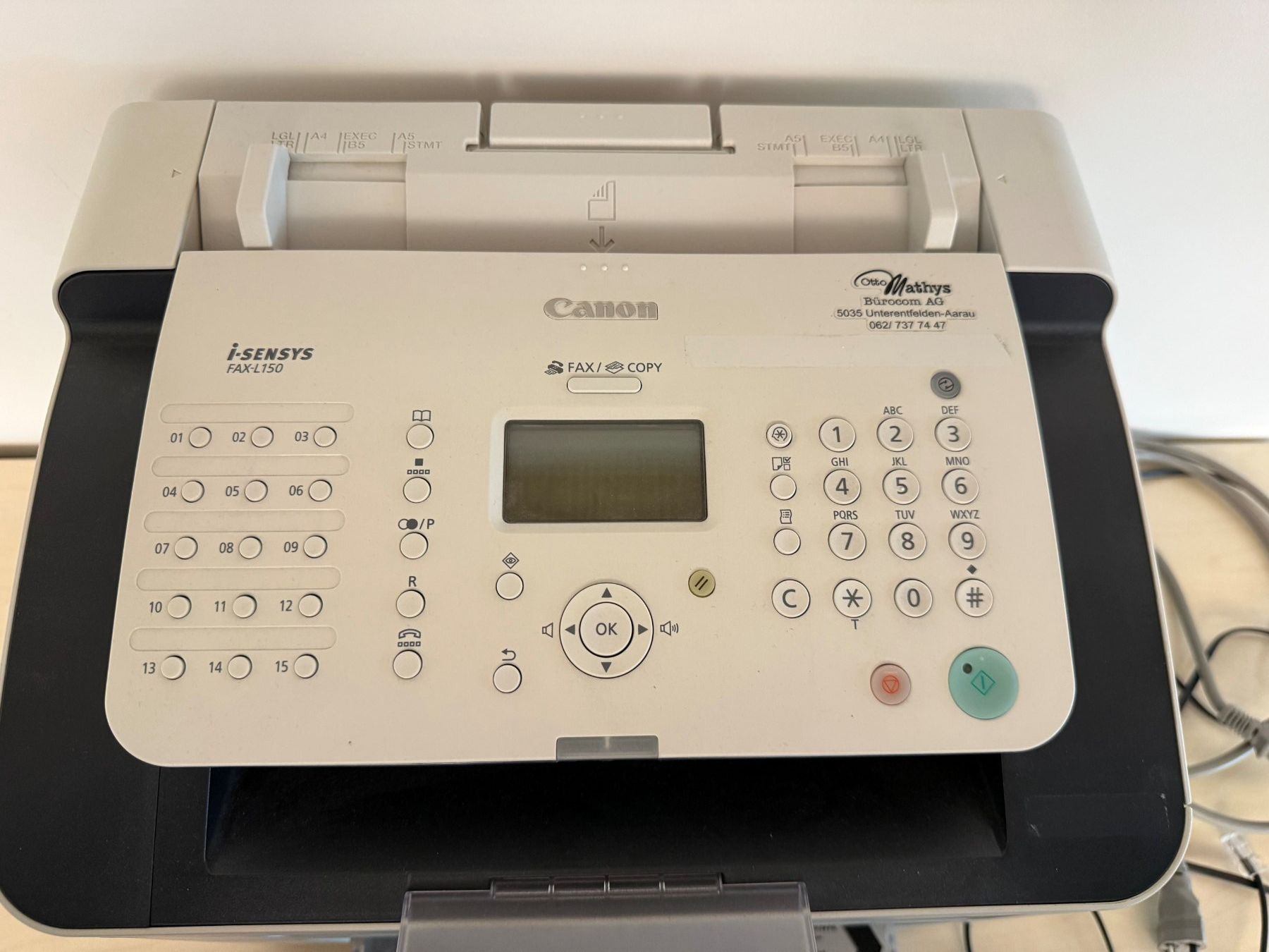 Canon Apparecchi Fax: Faxgerät (inkl. Kabel) – Usato da Muhen venduto da ron_hnd2 2