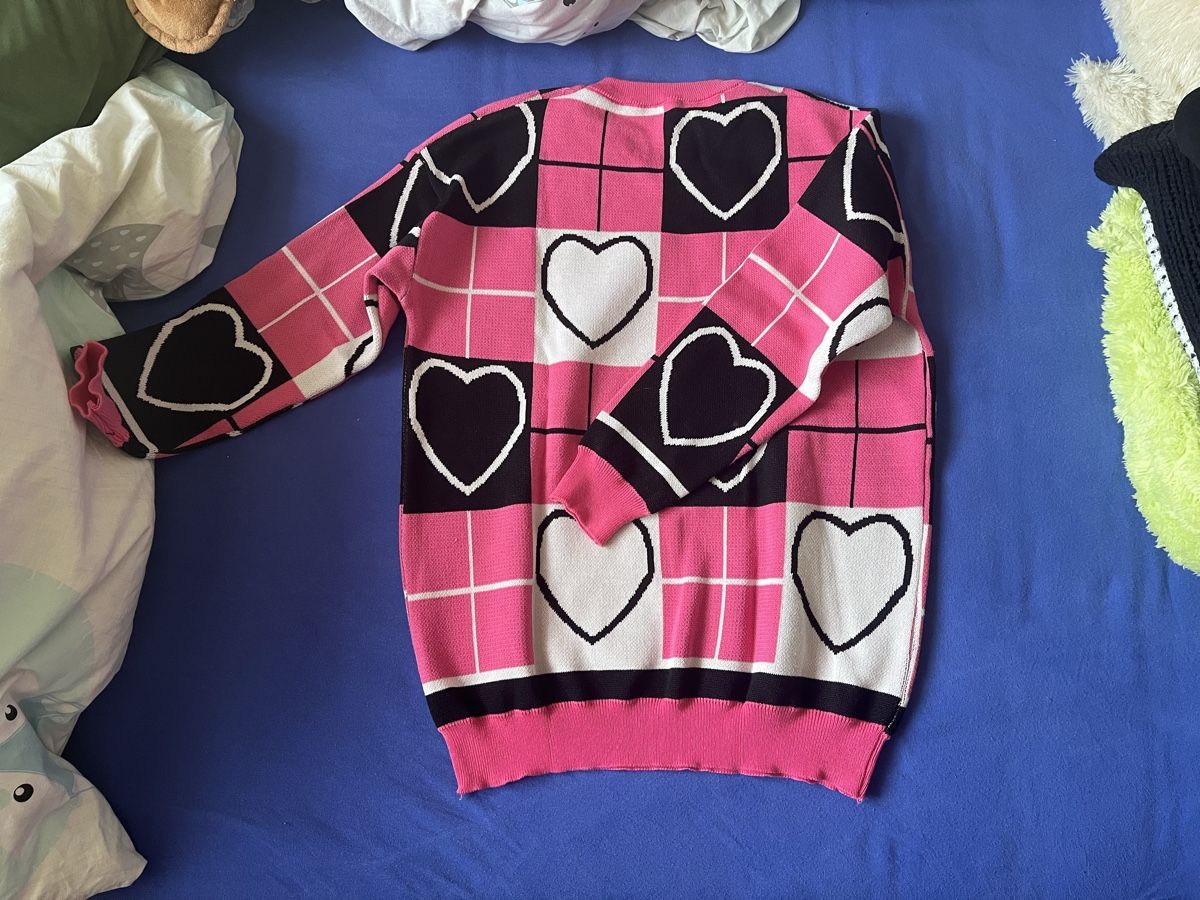 Maglioni & Felpe: Hasen Pulli Pink/Schwarz, Harajuku, Süss, Kawaii – Usato da Richterswil venduto da Letha_Brown 1