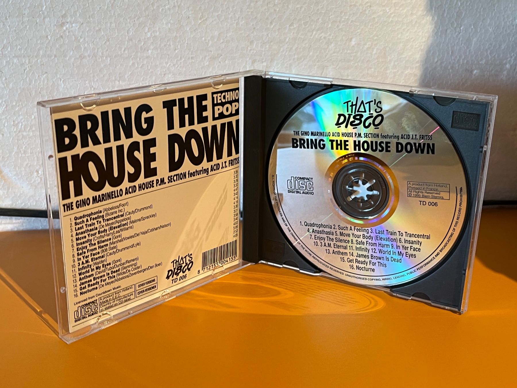 CD: Gino Marinello - Bring The House Down - SR14 – Usato da Küsnacht ZH venduto da Internetradio 2
