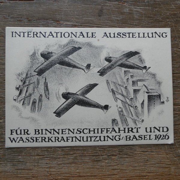 Tutti i francobolli: 1926 / 1. Flugpost BASEL - SCHAFFHAUSEN – Usato da Egliswil venduto da Trens01 6