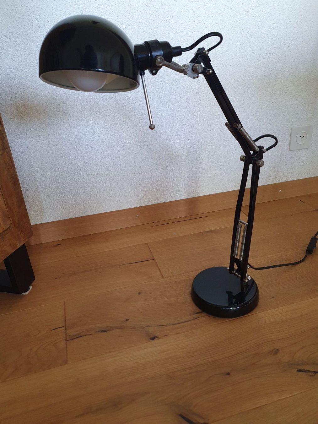 Ikea Lampade: Ikea Forsa Tischlampe schwarz – Usato da Zürich venduto da car_h899 1