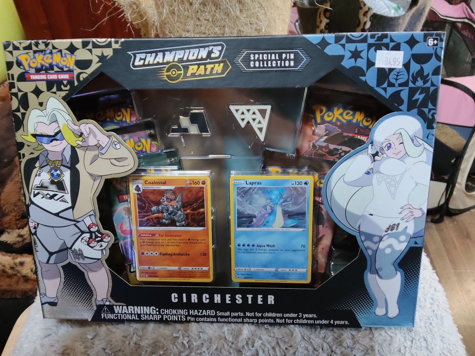 Pokémon Cartes à collectionner: Pokémon CHAMPIONS PATH CIRCHESTER Special pin collection – Neuf avec emballage d'origine à Vezio par 41181