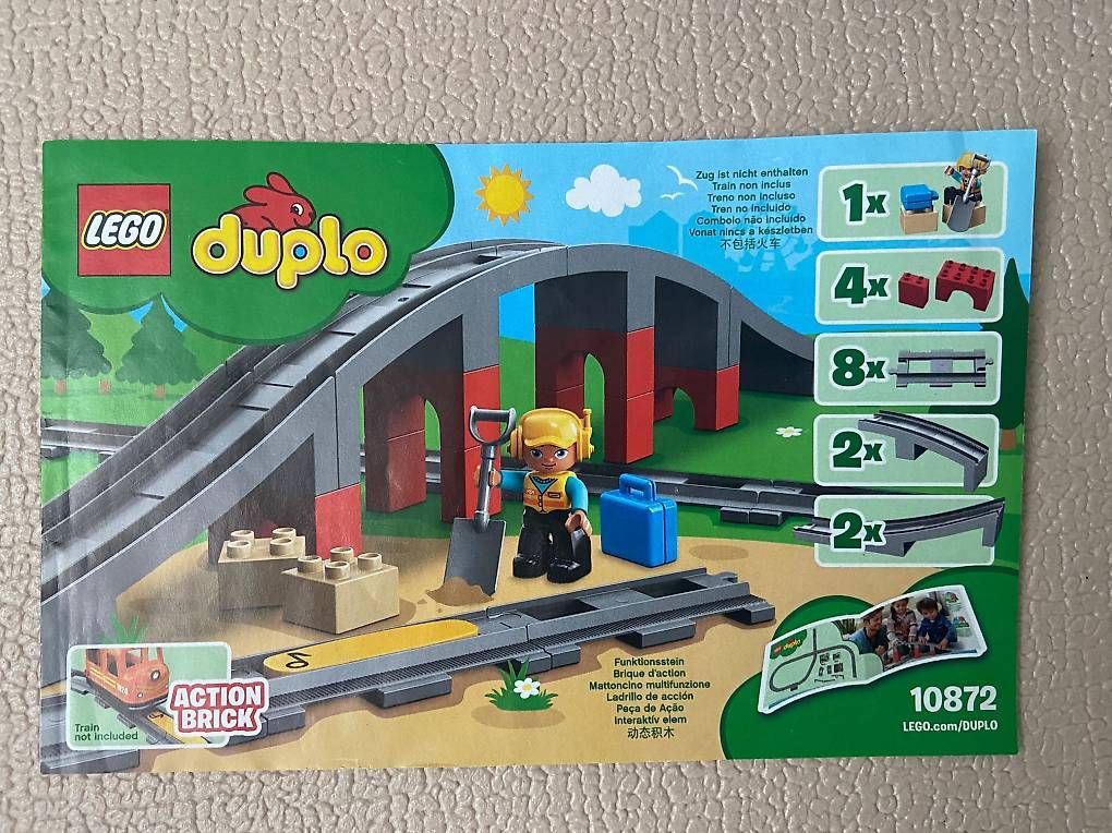 Giocattoli: Grosses Duplo-Eisenbahn-Set – Usato da Obfelden venduto da SabrinaH010203 3
