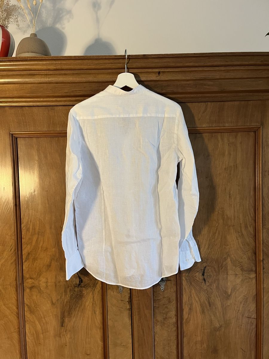 Massimo Dutti Camicie: Leinenhemd, weiss, Gr. S, Massimo Dutti – Usato da St. Gallen venduto da Gloom22 3