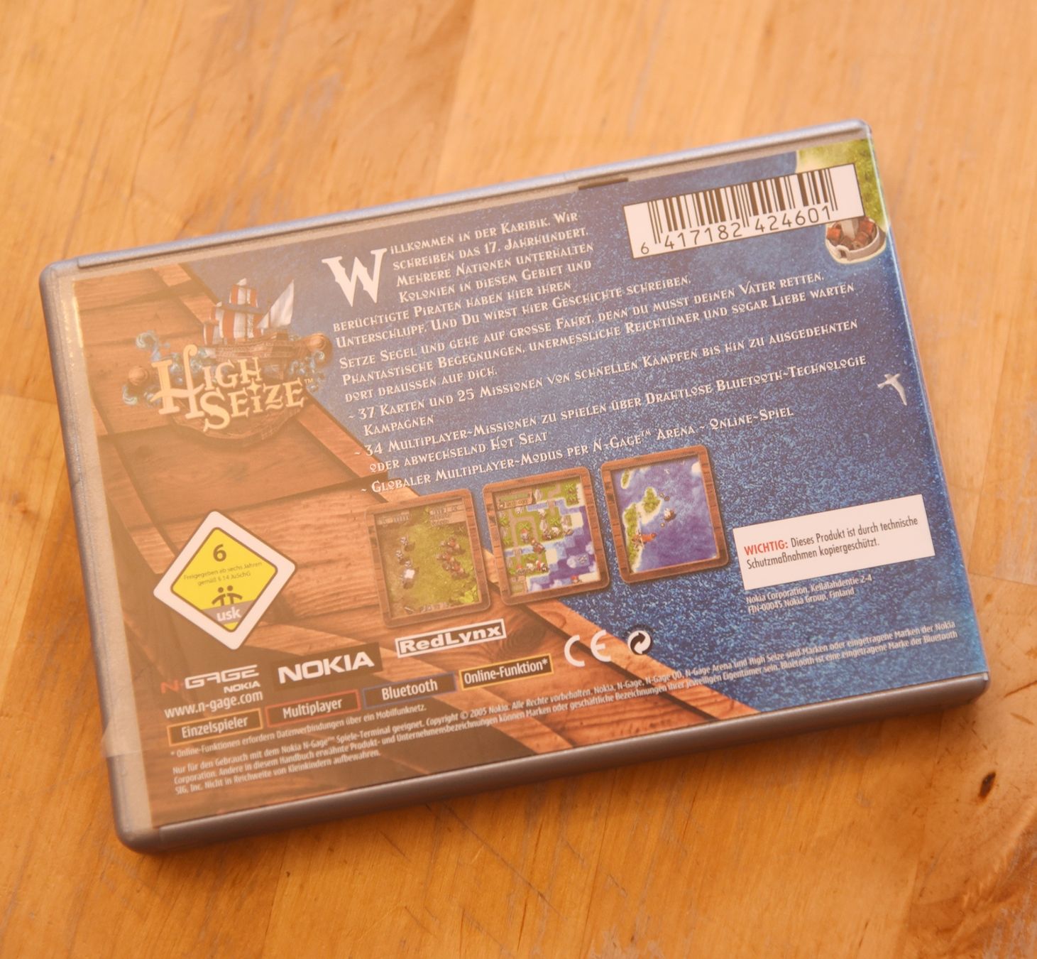 Giochi: High Seize (CIB) NOKIA N-GAGE – Usato da Frenkendorf venduto da gelbeZinnie 1