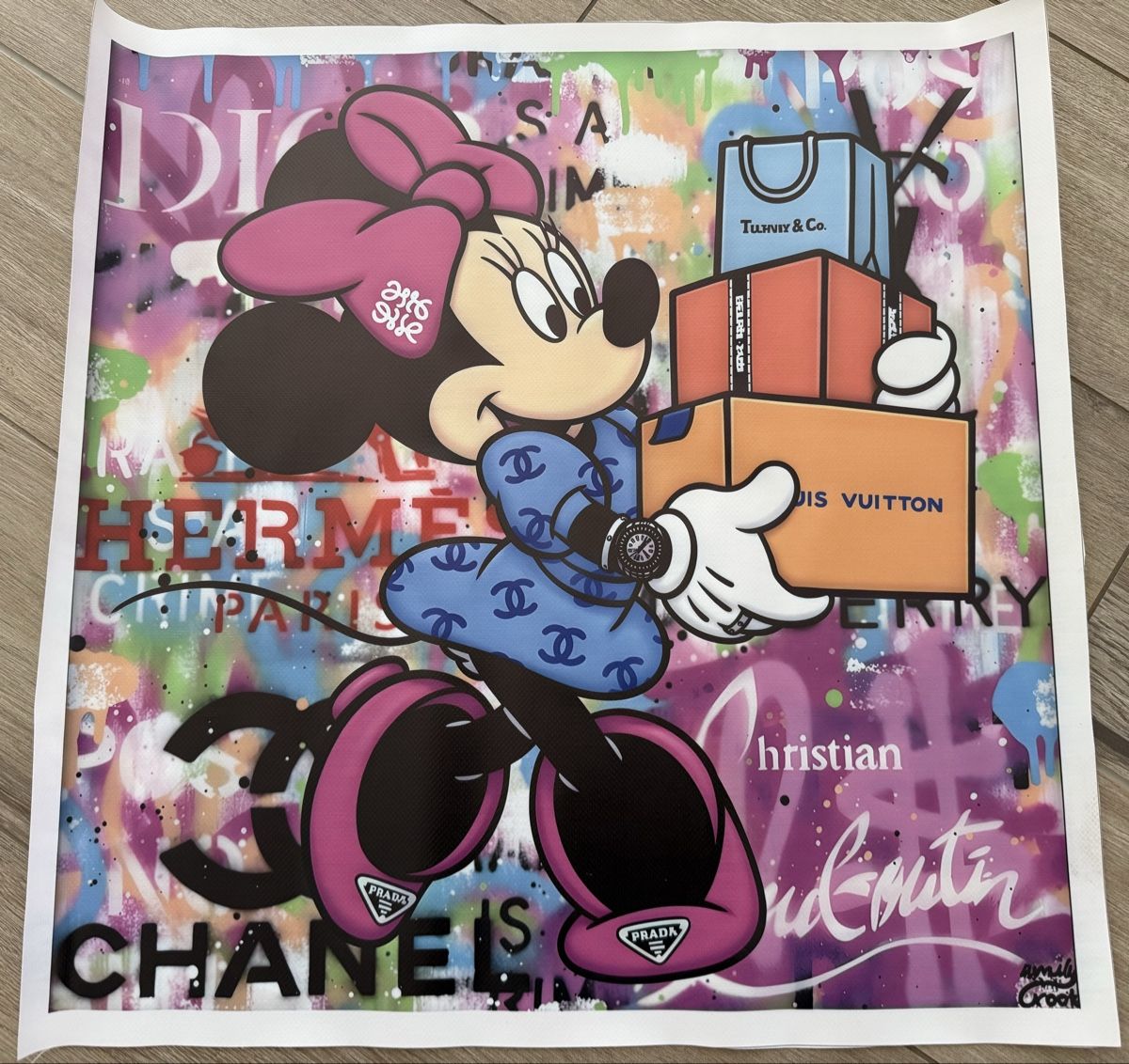 Poster & Bilder: Pop Art Bild  – Neu und originalverpackt aus Pfaffnau von M_LU