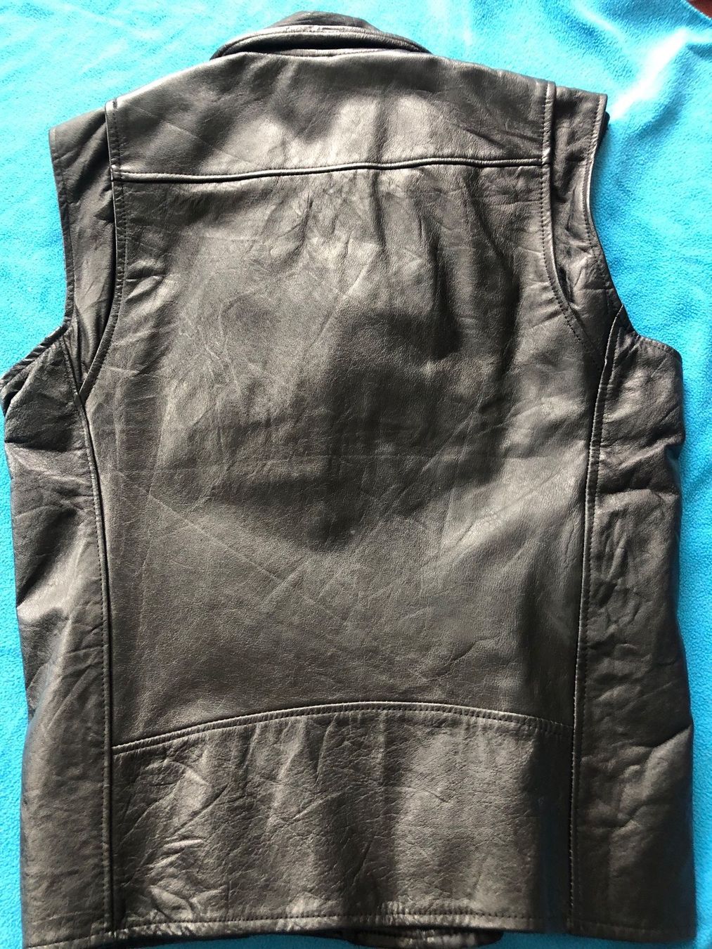 Gilet & Giacche senza maniche: Cooles Echtledergilet – Nuovo (secondo la descrizione) da Niederhasli venduto da bluedog21 2