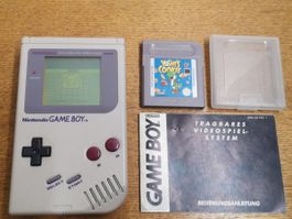 Gameboy DMG-01 mit Yoshis Cookie + Bedienungsanleitung