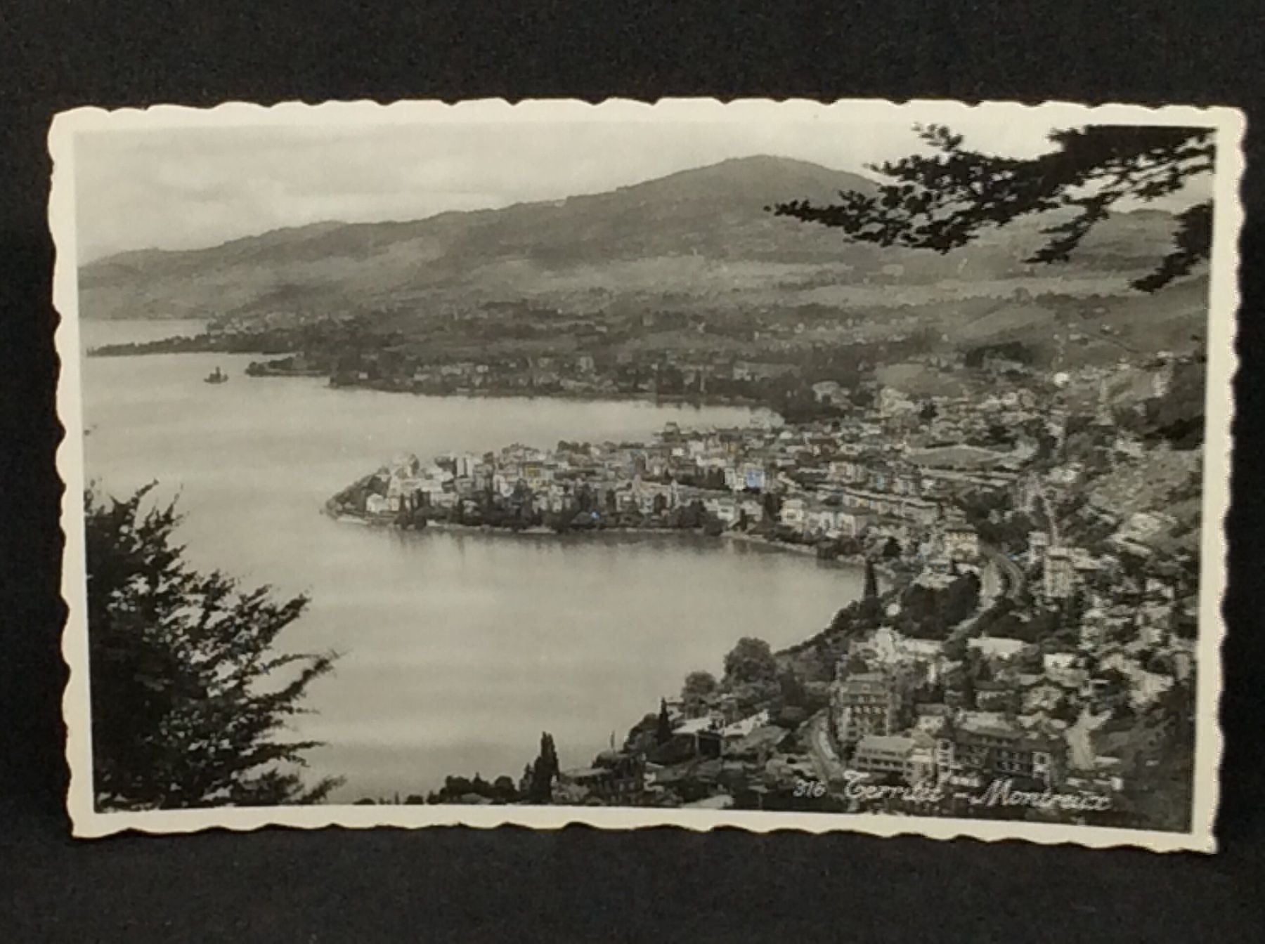 Cartoline postali: Territet-Montreux – Usato da Widnau venduto da Brusi9