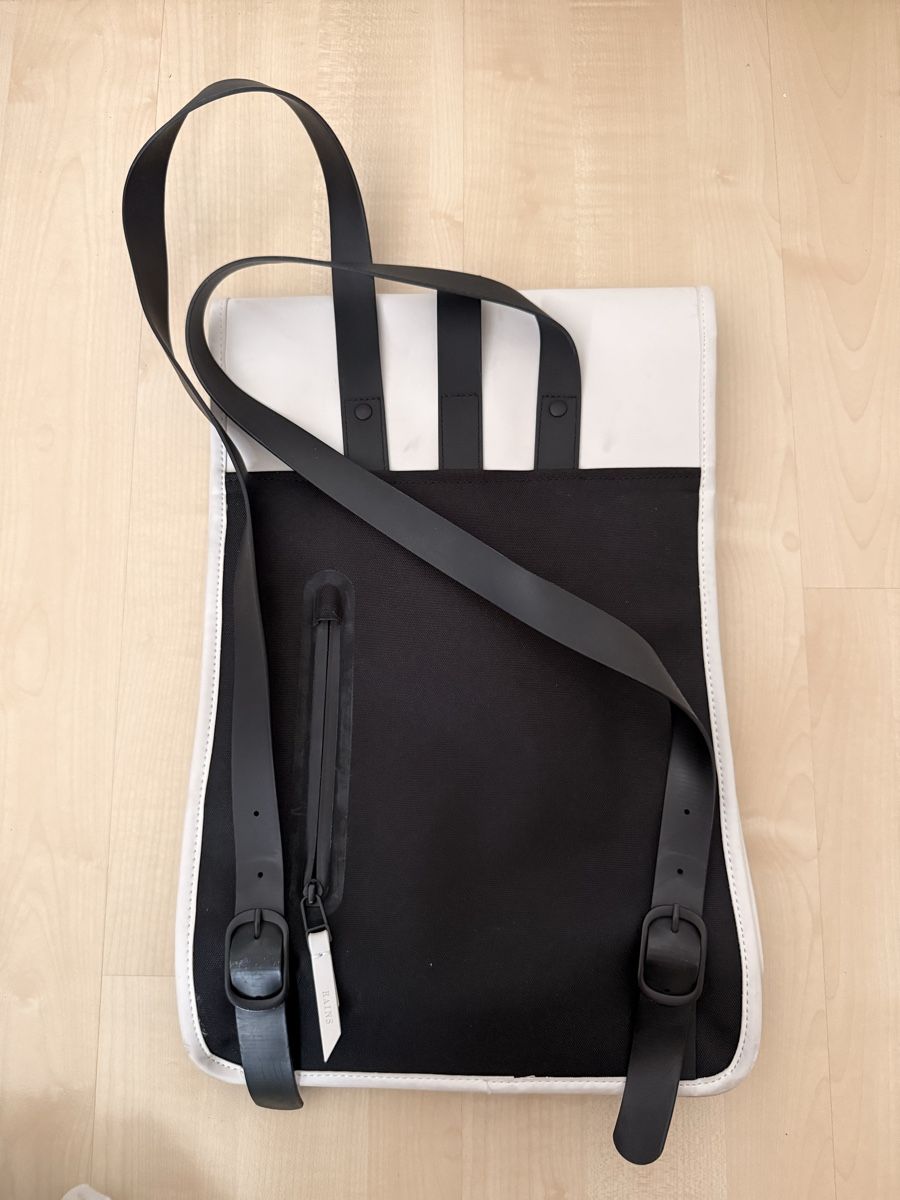 Rains Zaini: Weisser Rains Rucksack – Usato da Neerach venduto da lar_tkp2 7