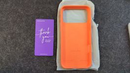 ORNARTO Hülle iPhone 17 Pro Max Orange neu