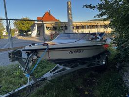 Sportboot der Marke Gobbi, Bodenseezulassung und frisch MFK