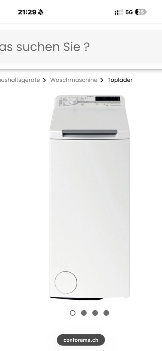 Whirlpool Waschmaschinen: Waschmaschine  – Gebraucht aus Thun von nik_8m2z