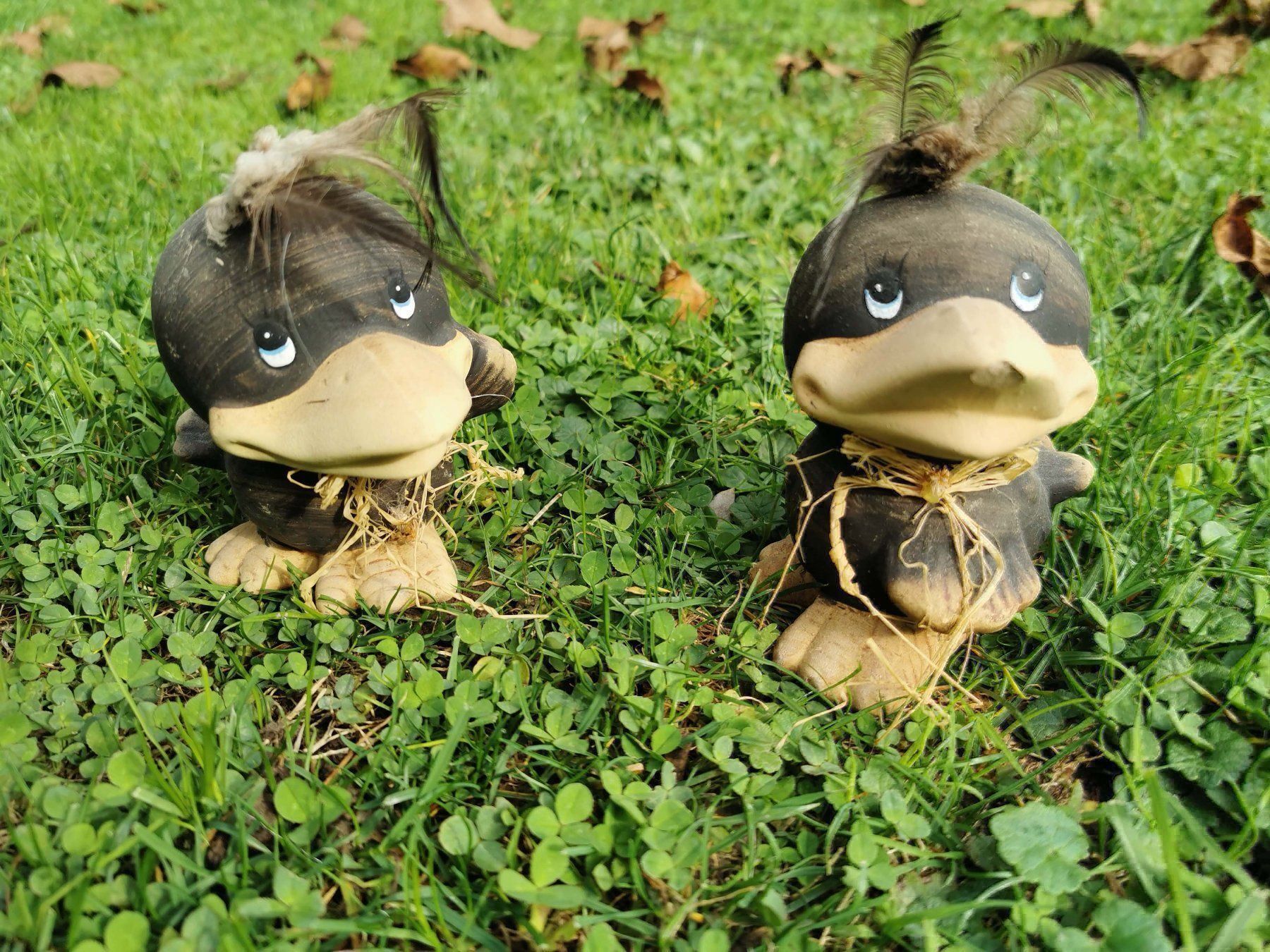 Statuette: Lustiges Vogel-Paar - Deko-Objekt – Usato da Wil  AG venduto da Kfloh 1