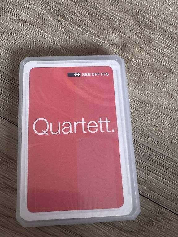 Jeux: Quartett SBB – Neuf avec emballage d'origine à Tübach par tanja_12_ 1