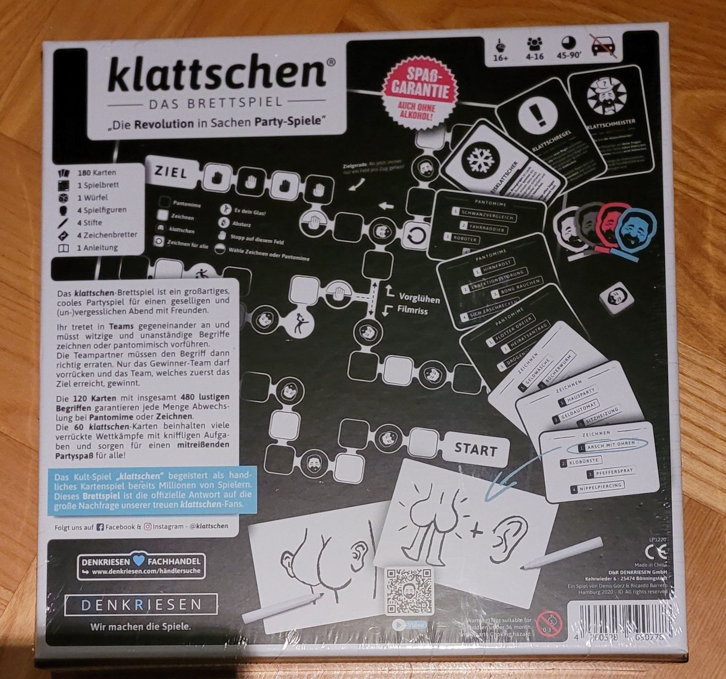Giochi: *** Klattschen - Brettspiel *** – Nuovo e nell'imballaggio originale da Bannwil venduto da Turtle10 1