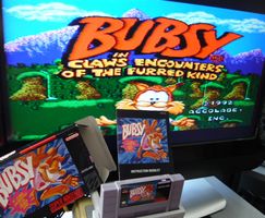 SNES: Bubsy in: Claws encounters of the furred Kind, CIB