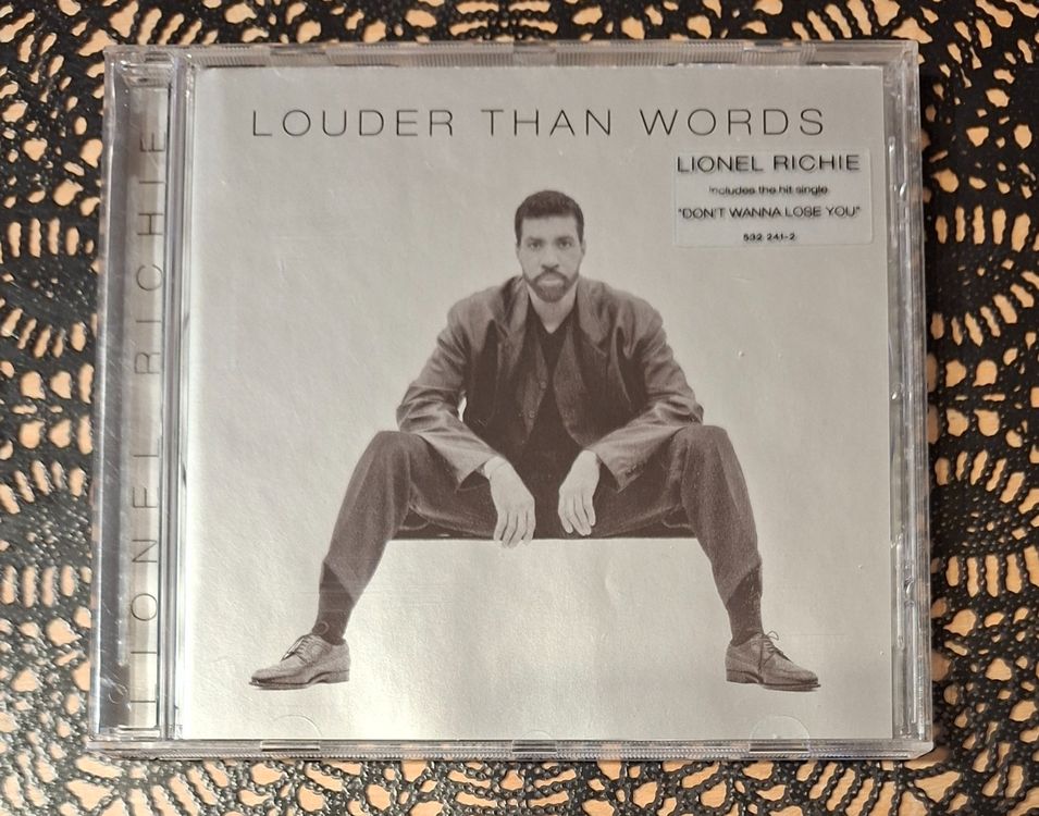 Lionel Richie - Louder Than Words, US Pop/Soul Album 1996 (Gebraucht