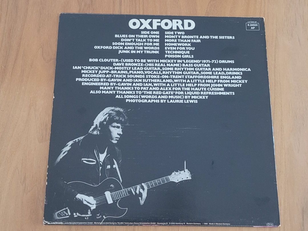 Dischi in vinile: LP  Mickey Jupp – Usato da Martigny venduto da MZ-67 1