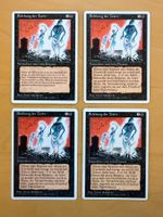4x Belebung der Toten // Animate Dead / 4th Edition // Magic