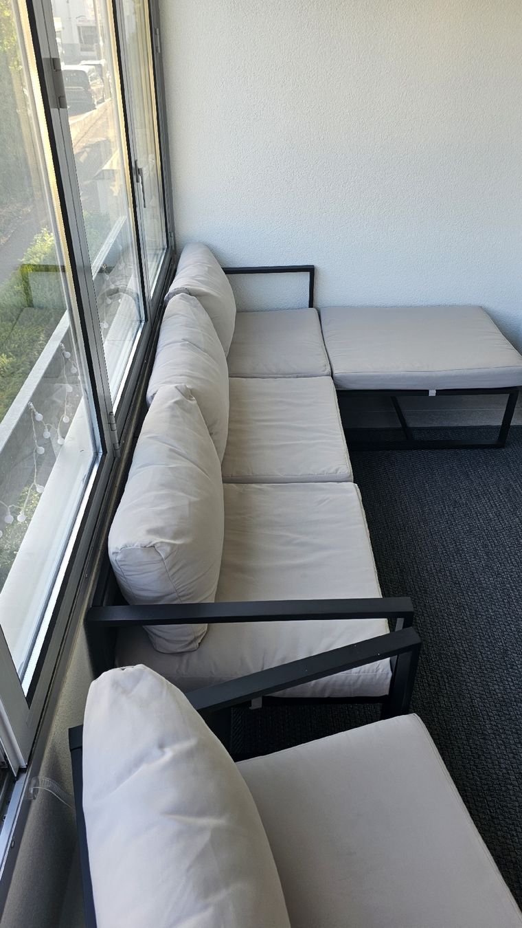 Divani: Modernes Garten Lounge Set mit Sofa, Sessel und Tisch – Nuovo (secondo la descrizione) da Füllinsdorf venduto da wit_8yhs 3