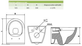 Neues Vitalle Lukka Wand-WC - Stilvoll & Hygienisch!