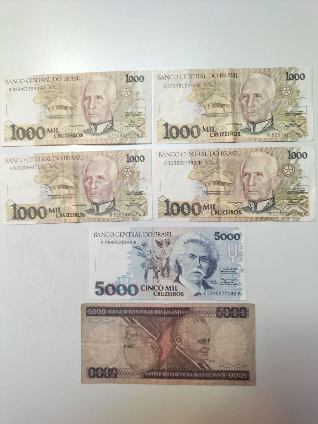 Banknoten: Brasilien - Banknotensammlung – Gebraucht aus Innerberg von simon30432 4