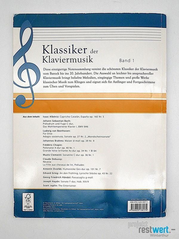 Bücher: DIE GROSSE NOTENSAMMLUNG - Klassiker - Band 1 – Gebraucht aus Winterthur von Restwert_Winterthur 3