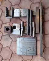 Metallbauteile Set Stahl verschiedene Teile gebraucht