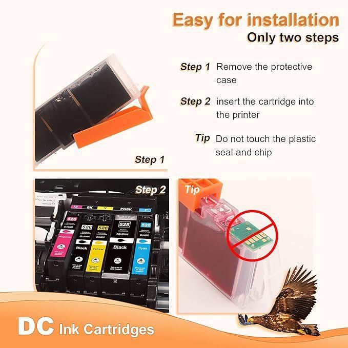 Canon Druckerpatronen & Toner: 5 Cartouches d'encre Compatible avec Canon CLI-526 – Neu und originalverpackt aus Le Grand-Saconnex von mcmartins 2