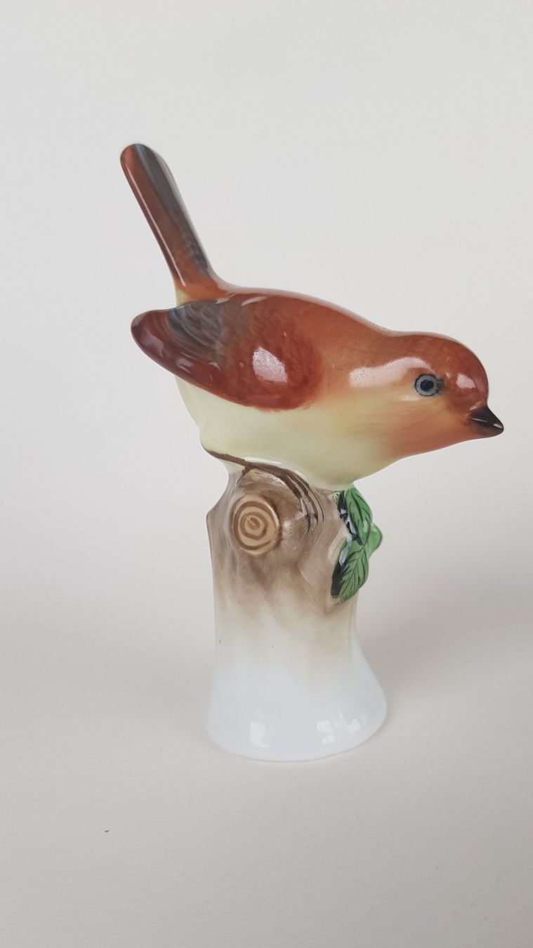 Herend Statuette: Herend - " Rotkehlchen " -  aus  Schweizer Sammlung – Usato da Horw venduto da Kunstreich7 7