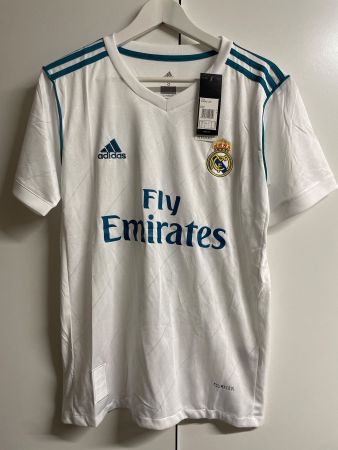REAL MADRID Jersey Gr. S (2017/18, Home V2) #7 Ronaldo (Neu)