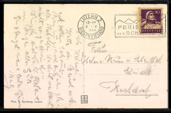 Cartes postales: AK Luzern, Kantonale Krankenanstalt – D'occasion à Berlin par bartko-reher 1