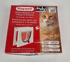 Katzenklappe mit 4-Weg verschluss