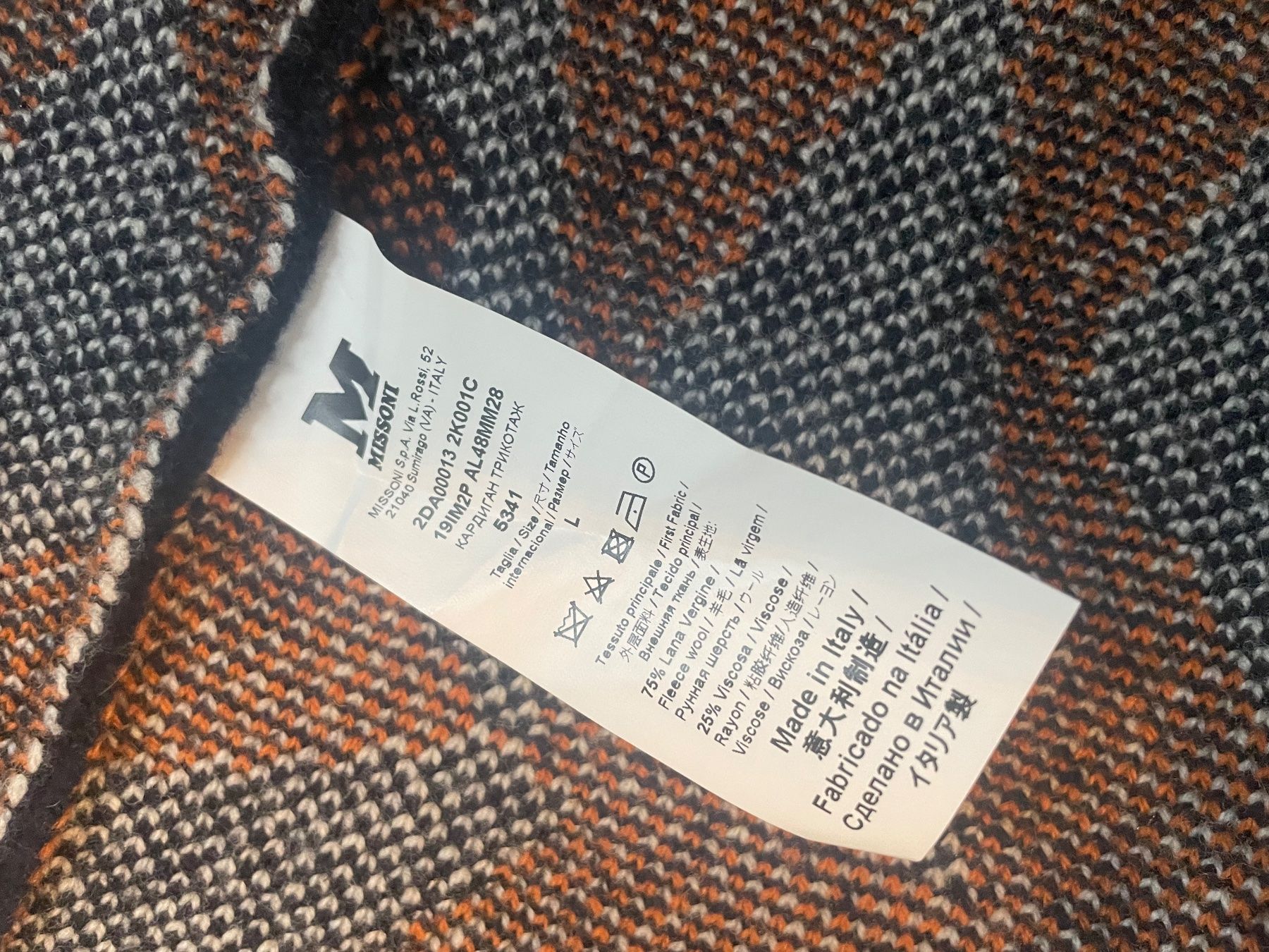 Missoni Mäntel: Winter Mantel Missoni - 75% Schurwolle – Gebraucht aus Minusio von Pink222 3