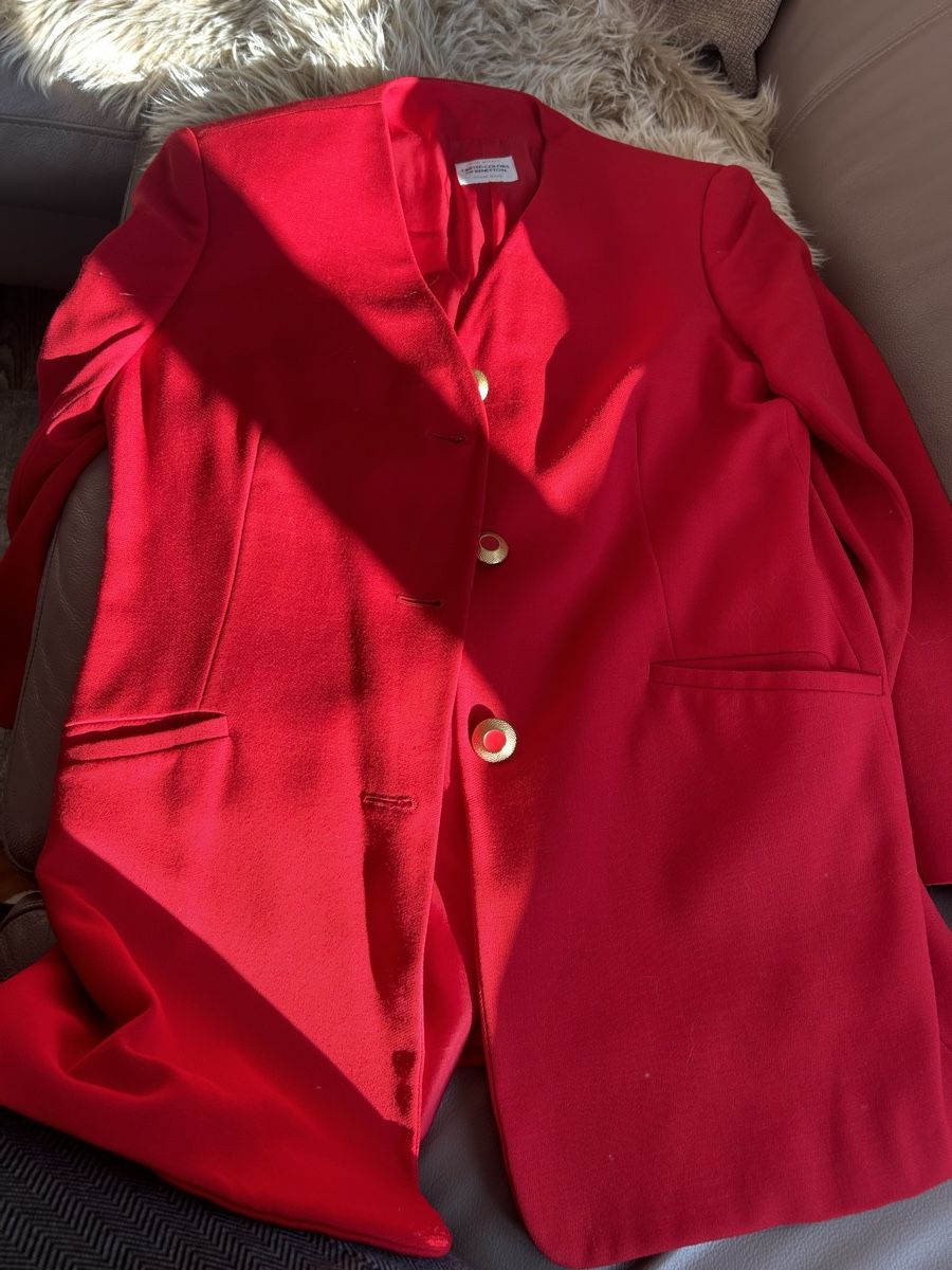 Benetton Jacken: Benei Blezer Rot – Neu (gemäss Beschreibung) aus Liestal von Htop 5