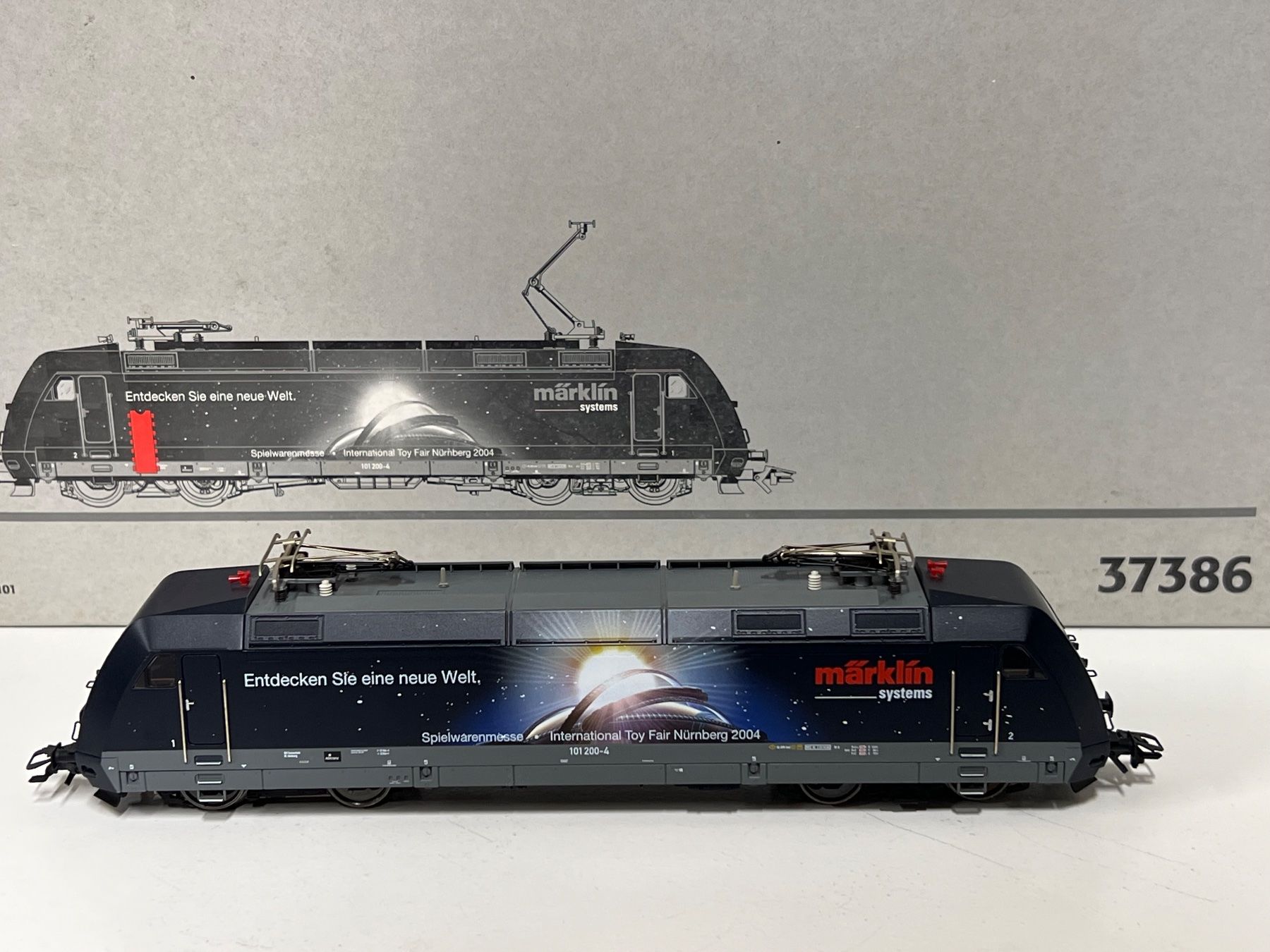 Märklin Trains électriques: Märklin 37386 BR 101 Digital mit Vitrine – Neuf (Voir description) à Neuenhof par ludovicco 2