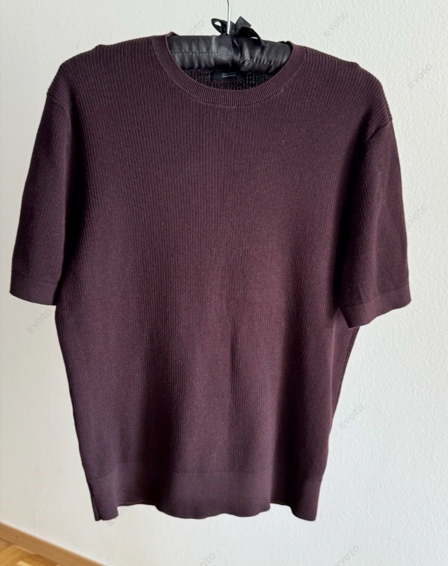 Massimo Dutti T-shirt: Massimo Dutti T-Shirt mit Strickoptik – Nuovo (secondo la descrizione) da Schaffhausen venduto da R_Muzh 1