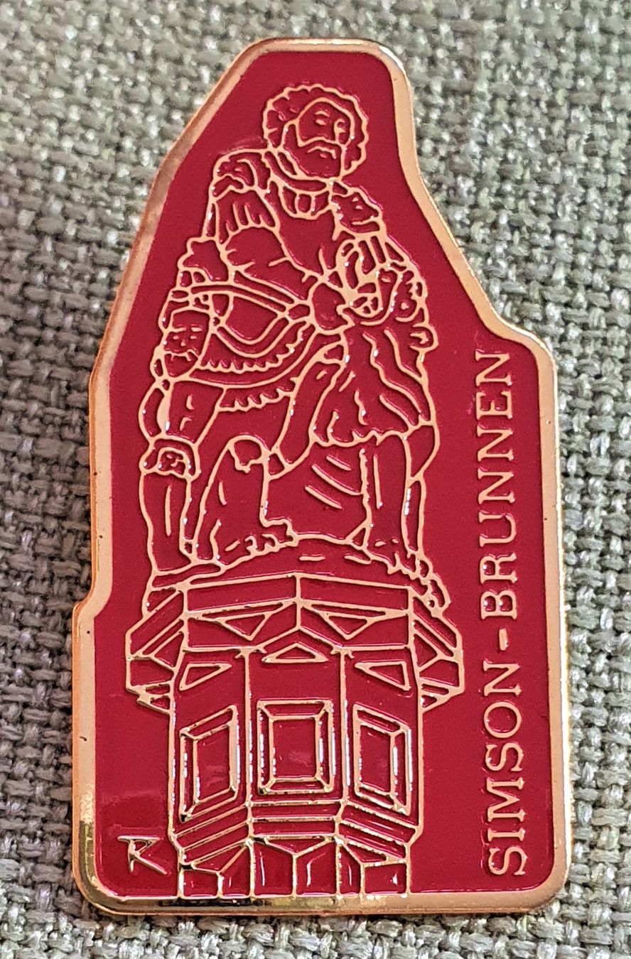 Placchette & Badge: O239 - Pin Bern Simson - Brunnen – Usato da Reinach BL venduto da Boston-Verkauf