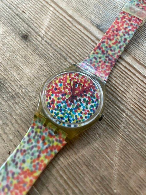 Swatch Orologi: Swatch GZ121 "Lots of Dots" – Usato da Neuhausen am Rheinfall venduto da galleria13 1