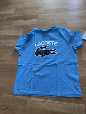 Lacoste T-Shirt, hellblau, Grösse L, Top Zustand!
