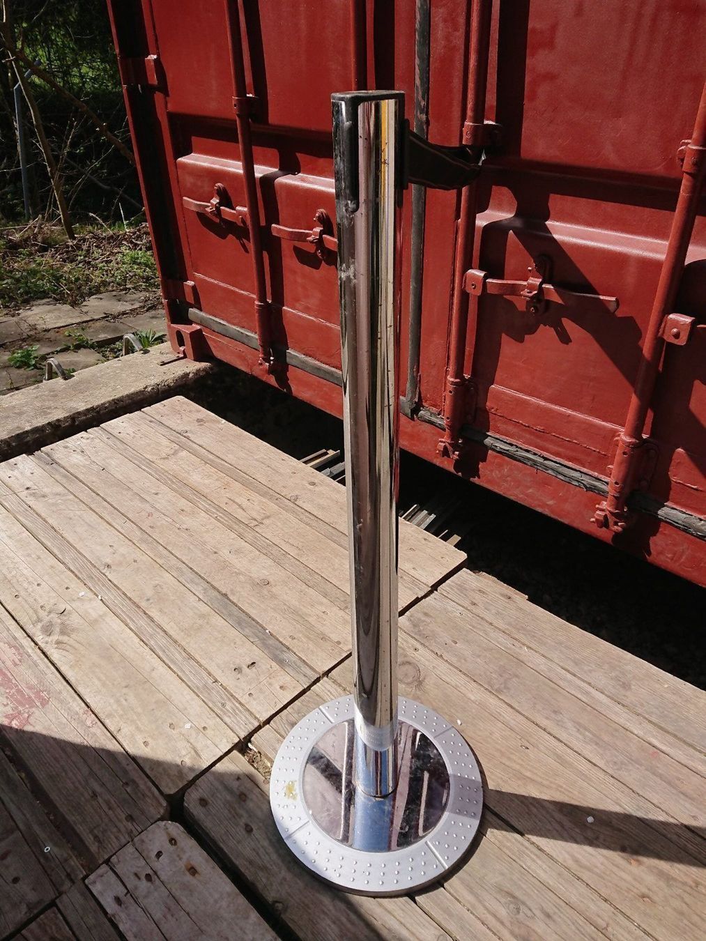 Zäune: Absperrgurt Set 1x Pfosten und 3x Wand – Gebraucht aus Wittenbach von Aberanders 3