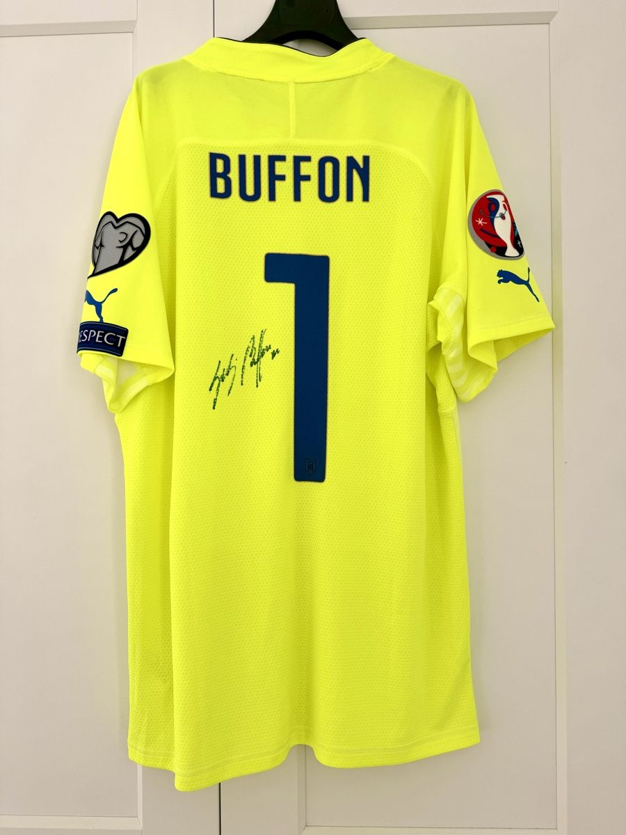 Puma Canottiere & Pantaloni: Gigi Buffon Italia match worn signed Juventus – Usato da Lugano venduto da Trapp2828 2