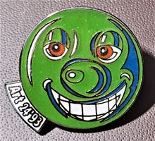 O470 - Pin Wassermelone Kopf :-) Art 24'93