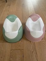 2er-Set - Beaba ergonomischer Kindertopf (1 rosa, 1 grün)
