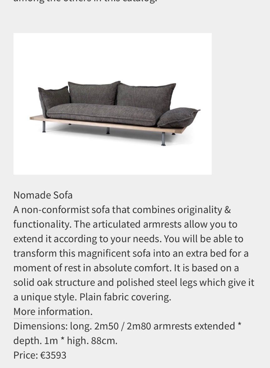 Sofas: Ralph M Canapé / Sofa – D'occasion à Pully par the_p8fq 1