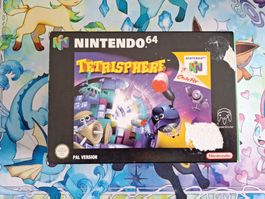 Tetrisphere + Anleitung + OVP - N64
