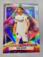 DEAN HUIJSEN 25-26 Topps Chrome UEFA Wonderkids Real Madrid