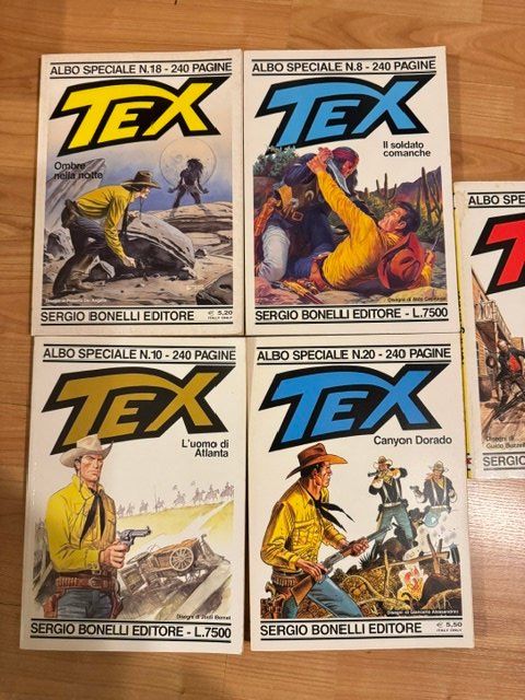Fumetti: 5 TEXONI RARI PERFETTI – Usato da Davesco-Soragno venduto da kappas 1